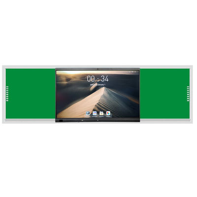 Tavola nera intelligente 75-98 pollici Smart TV Monitor Tavola bianca pannello piatto con HDMI e USB per l'apprendimento universitario