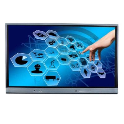 Tecnologia tattile a infrarossi Educazione Display interattivo a pannello piatto per l'insegnamento collaborativo