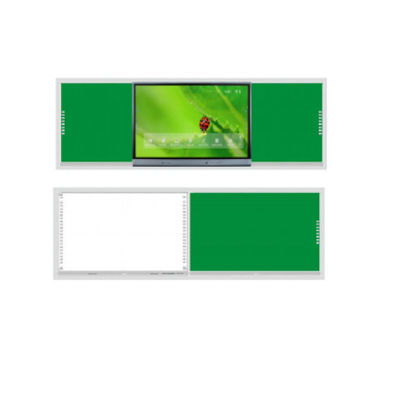 Tavola nera intelligente 75-98 pollici Smart TV Monitor Tavola bianca pannello piatto con HDMI e USB per l'apprendimento universitario