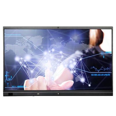 65 esposizione interattiva del touch screen di Android 11 dello schermo piatto con la macchina fotografica &Mic