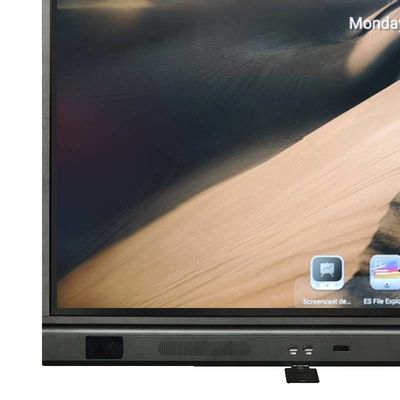 65 esposizione interattiva del touch screen di Android 11 dello schermo piatto con la macchina fotografica &Mic