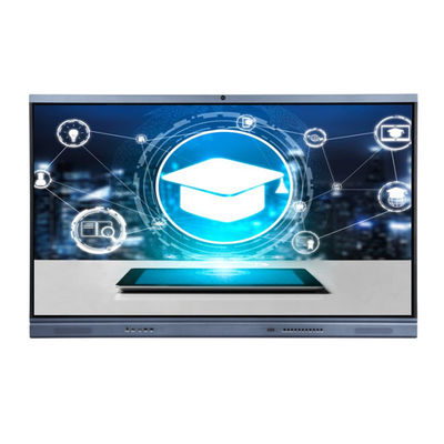 75" NFC ha costruito in lavagna interattiva interattiva dello schermo piatto 4K del mic del camera& per l'aula di Business&