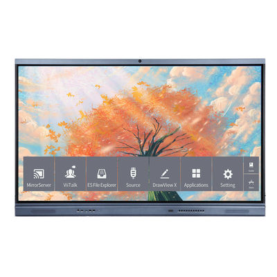 20 Touch Point 75 Inch LCD Smart Board Per soluzioni touch interattive in ufficio di scuola Conferenza Interattivo pannello piatto