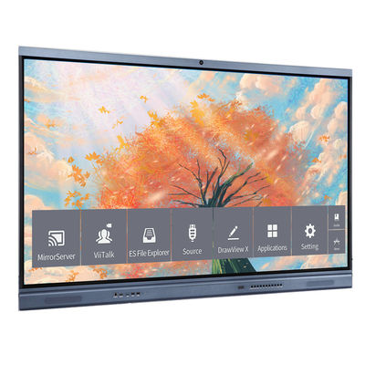 20 Touch Point 75 Inch LCD Smart Board Per soluzioni touch interattive in ufficio di scuola Conferenza Interattivo pannello piatto