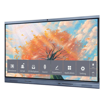 20 Touch Point 75 Inch LCD Smart Board Per soluzioni touch interattive in ufficio di scuola Conferenza Interattivo pannello piatto