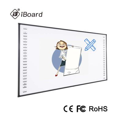 Supporto interattivo infrarosso a 105 pollici IWB cancellato asciutto di lavagna del FCC di Rohs del CE