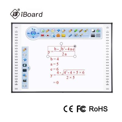 Tavola bianca interattiva da 86 pollici Smart TV Monitor Tavola con proiettore per la scuola