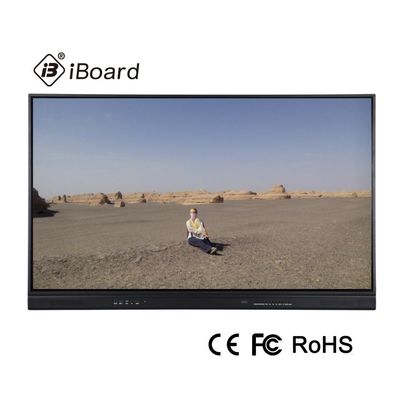 550W lo schermo piatto interattivo 4K a 98 pollici visualizza il vetro temperato dell'AG