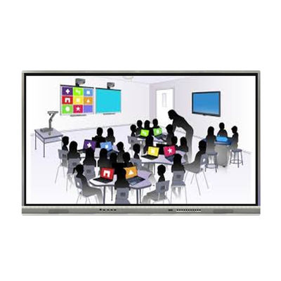 Grau Nero Cornice Color LCD Smart Board con ciclo di vita di 50000 ore