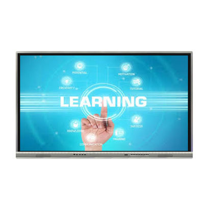 Grau Nero Cornice Color LCD Smart Board con ciclo di vita di 50000 ore