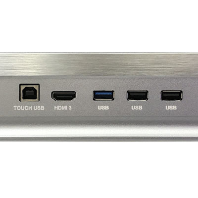 65 touch screen interattivo di Android 11 di lavagna del bordo astuto LCD 4K con USB-C