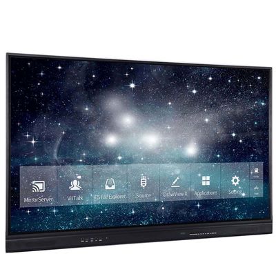 55 65 75 86 98 110 pollici 4K Ultra HD Interattivo Flat Panel Digital Smart Whiteboard Multi Touch Screen Per la scuola