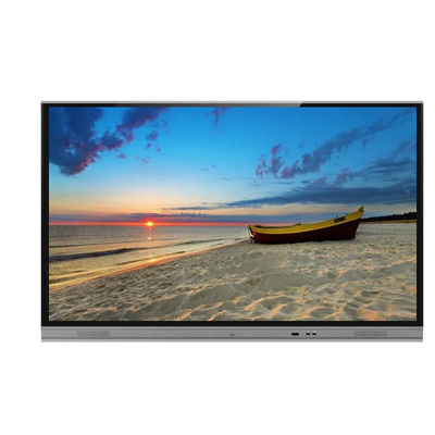 4K Interactive Whiteboard IFPD Smart Monitors Multi Touch Screen Display con fotocamera e microfono All In One Computer per la scuola
