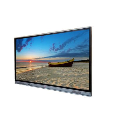 4K Interactive Whiteboard IFPD Smart Monitors Multi Touch Screen Display con fotocamera e microfono All In One Computer per la scuola