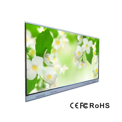 struttura di alluminio 65inch 75inch 86inch 98inch di 16G ROM Interactive Touch Screen Whiteboard 50000hours