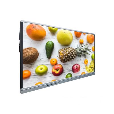4K Interactive Whiteboard IFPD Smart Monitors Multi Touch Screen Display con fotocamera e microfono All In One Computer per la scuola