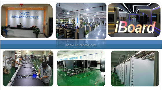 Supporto di rotazione elettrica per lavagna interattiva da 330 libbre per monitor touch screen, da 40 a 75 pollici