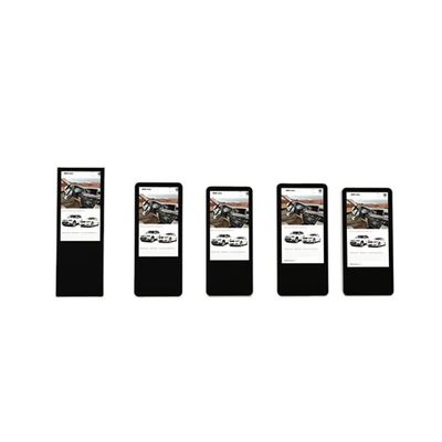 Il multi tipo pannello LCD di tocco A di nuova progettazione ha condotto il chiosco del touch screen del chiosco del visualizzatore digitale per la pubblicità