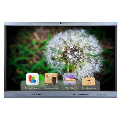 Lavagna interattiva di Android 11 IR 65 75 bambini a 86 pollici di OTA Multi Touch Points For della porta USB dello schermo piatto di serie di YL