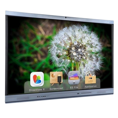 Lavagna interattiva di Android 11 IR 65 75 bambini a 86 pollici di OTA Multi Touch Points For della porta USB dello schermo piatto di serie di YL