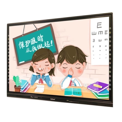 Lato Antivari colorato monitor interattivo 55 del touch screen di Android 11 lavagna a 86 pollici 65 75 interattiva per i bambini dell'ufficio
