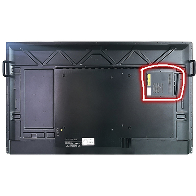 Velocità del cursore 100 punti/s Monitor touch screen interattivo con 20 punti di tocco e angolo di visione di 178°