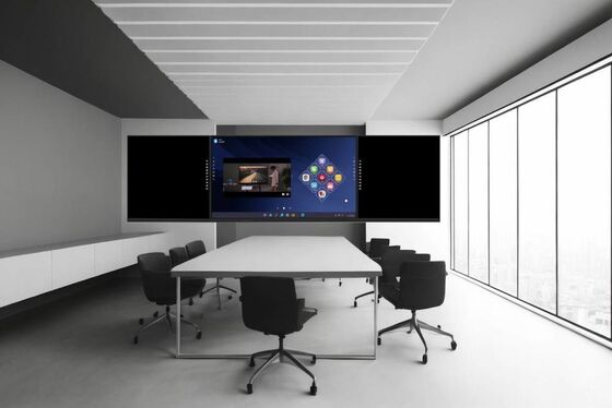 Intelligent Blackboard 86 98 Inch Panel Whiteboard Android Windows All In One per l