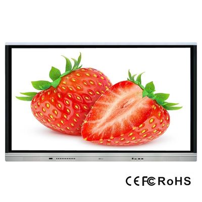 monitor interattivo del touch screen 3840x2160, struttura di alluminio, infrarossa, per Eduation