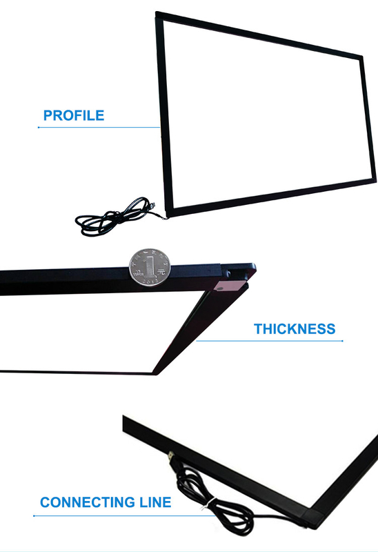 Interfaccia USB Open Frame Overlay La soluzione perfetta per le esigenze di tocco singolo o multi-touch Touch Bezel