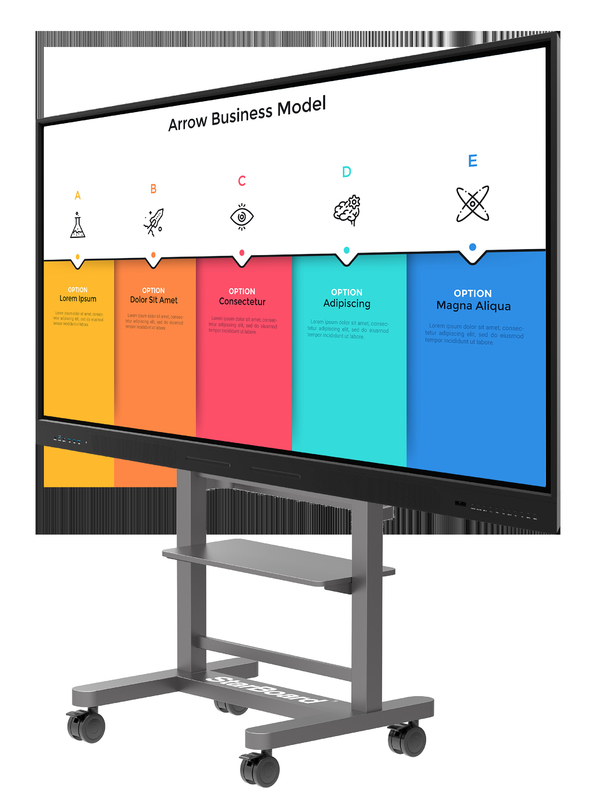98 Inch Interactive Flat Panel 65/75/ 86 Inch 4K Multi Touch Screen Monitors