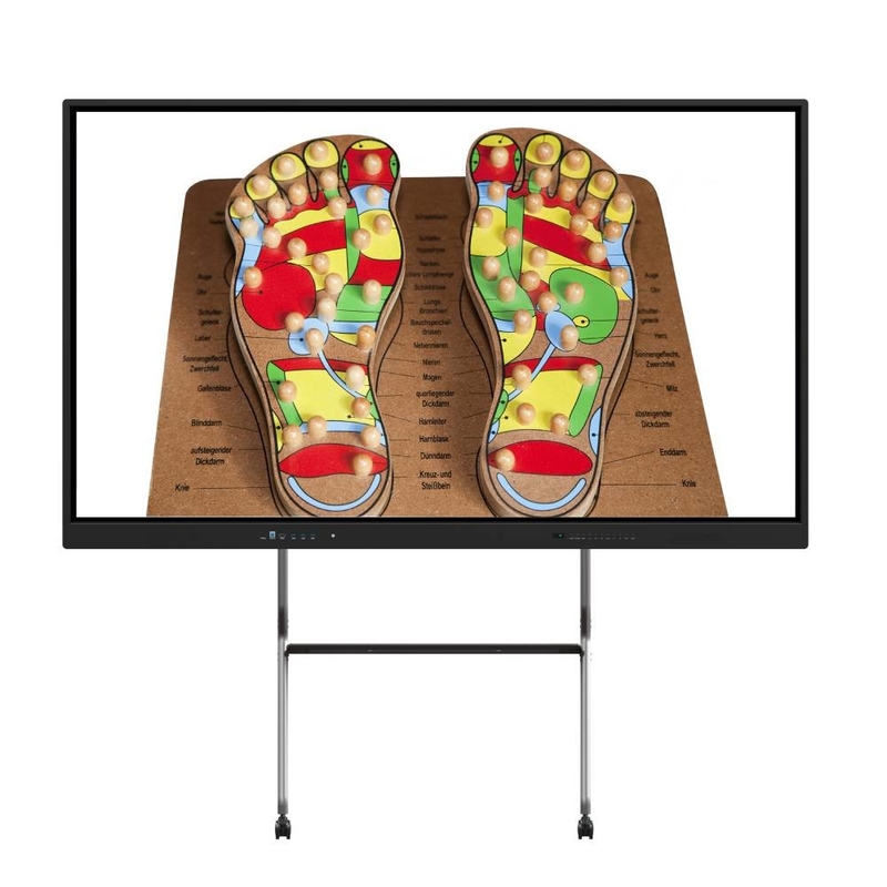 LED Interactive Whiteboard 65/75/86/105/110 Inch Finger Electronic Multi Touch Screen Smart LCD Display Sala riunioni