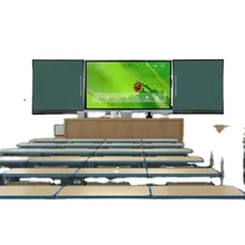 Tavola nera interattiva avanzata con riconoscimento facciale vocale DLED Display Multi touch Tavola bianca Monitor per l'insegnamento