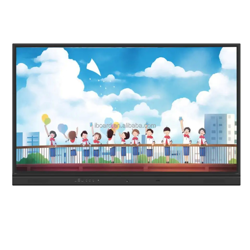 65 75 86 pollici 20 Touch Android Interactive Flat Panel con 4000:1 Contrasto 6ms con WIFI Hotspot Uscite HDMI/VGA/USB