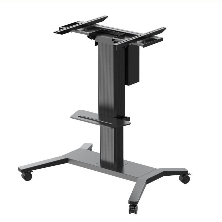 Interactive Smart Board Stand con inclinazione e altezza regolabile per schede di dimensioni 55 ~ 86 pollici