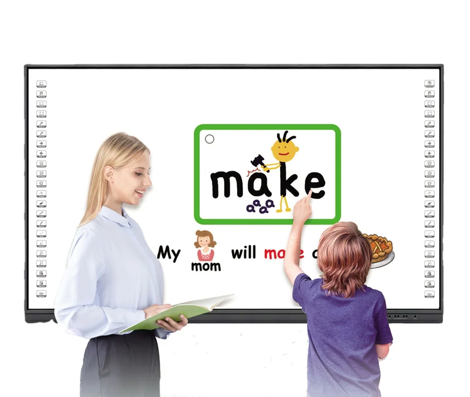 82-inch Multi Touch Interactive USB Board con accuratezza 2mm Installazione / riconoscimento gestuale