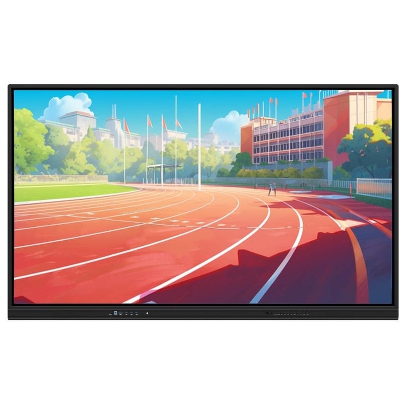 iboard 55 pollici schermo a schermo piatto interattivo LCD touch screen monitor TE-QS serie con porta USB HDMI per l'istruzione