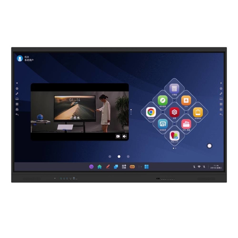 IR Interactive Whiteboard EDLA Google Certified Black Android OPS 40 punti Monitor con sensore di luce NFC Per bambini scolastici