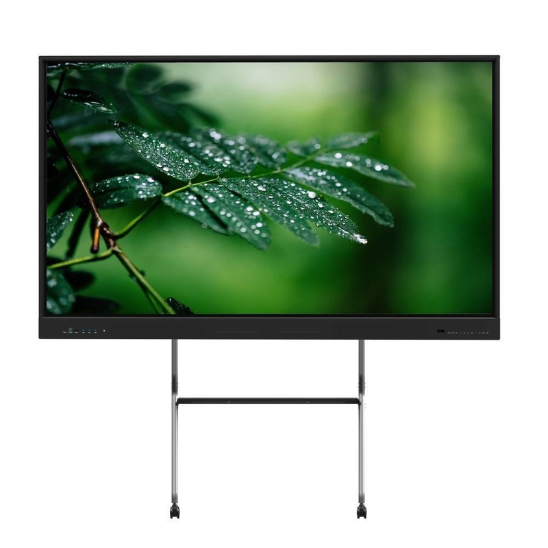 LCD Smart Board 65 Inch 20 Punti Android 14 USB Wifi Sensore di luce Smart TV Computer Per presentazione dell'ufficio degli insegnanti