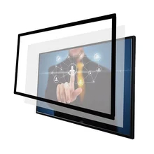 nuovo iboard fabbrica personalizzata 19 32 43 55 65 75 86 pollici di potenza USB Infrarosso Touch Frame con 10 punti di contatto e vetro