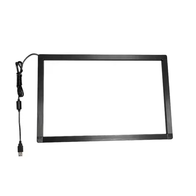 Connessione USB da 19 a 200 pollici Infrarossi Tocco in vetro aperto Cornice per schermi Video wall kiosk