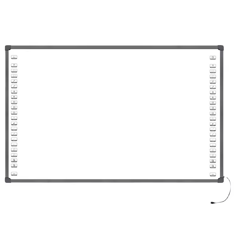 Nano Surface IR Interactive Whiteboard con barra laterale opzionale e certificati CCC/CE/FCC/RoHs