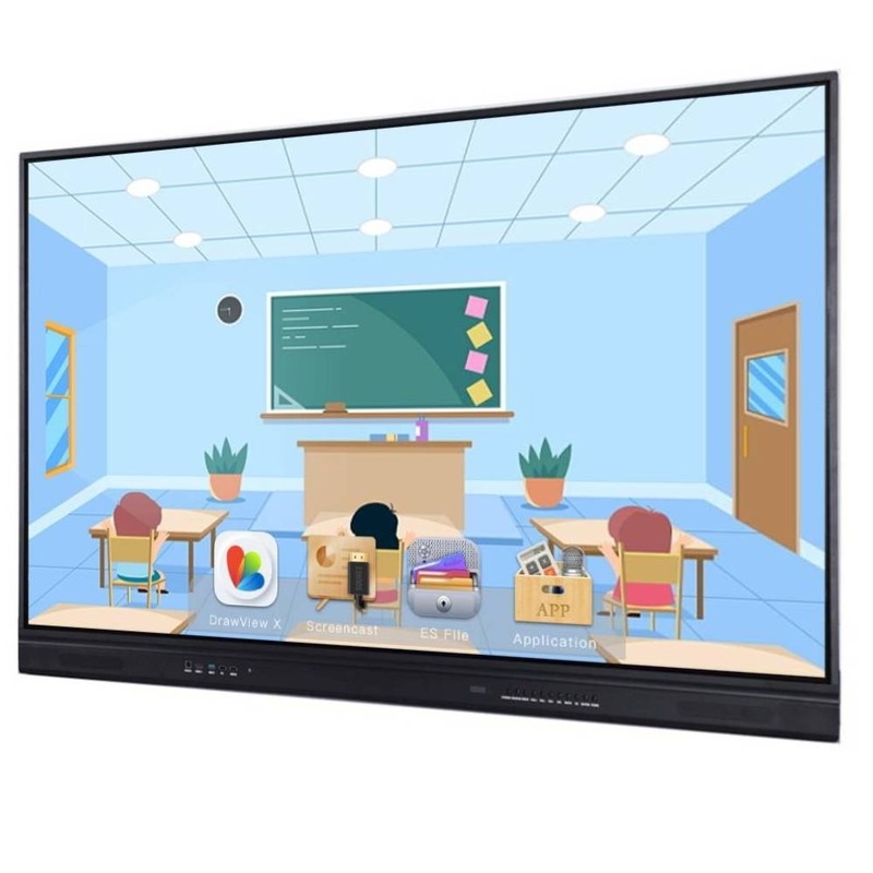 Risoluzione massima 3840X2160 Display interattivo a schermo piatto per lezioni Migliora la tua esperienza in classe