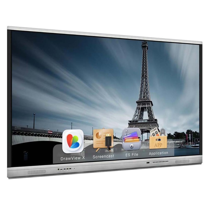 All In One Interactive Whiteboard Display da 75 pollici con tutto in un unico dispositivo e 20 punti IR Touch