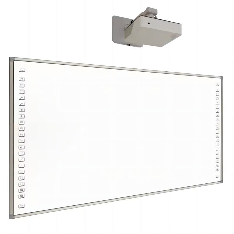 Fotocamera esterna All in One Touch Screen Whiteboard con copertura posteriore in metallo e fotocamera integrata/esterna opzionale