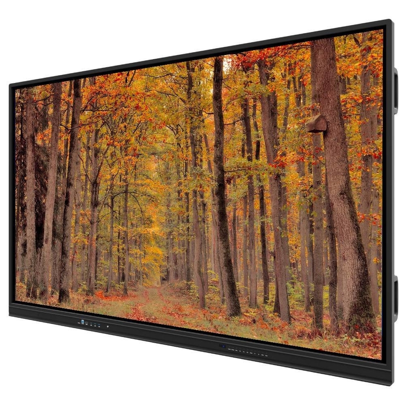 Interactive Flat Panel 75 86 Inch Speaker Android System 13 14 Multi-Touch Screen per applicazioni touch versatili