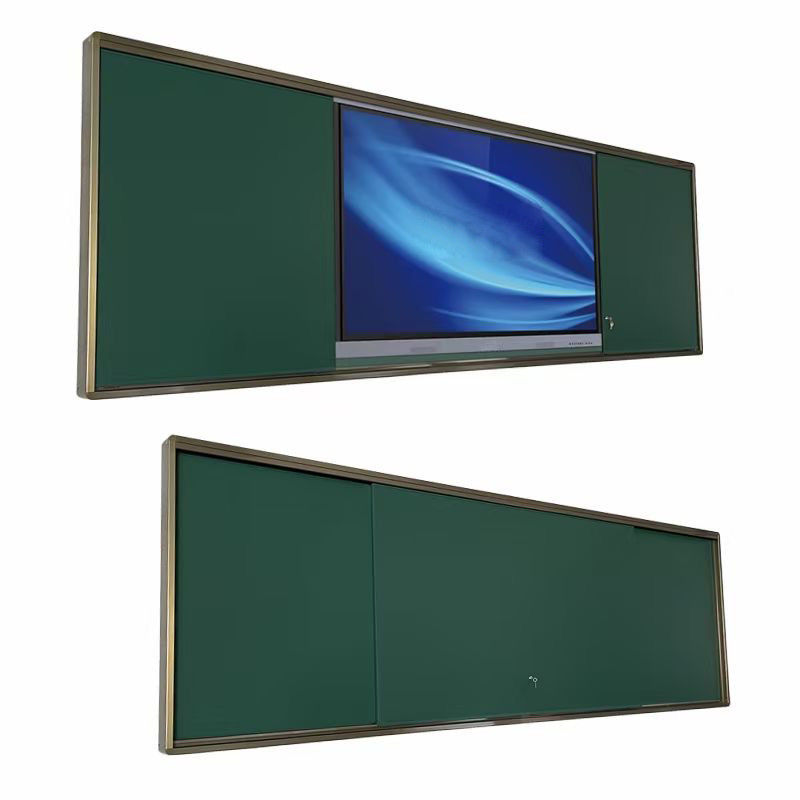 Interattiva Intelligente Blackboard Android IR Touch Opzionale Bianco/verde/nero e Chalk Scrittura Tavola supporto software di riunione