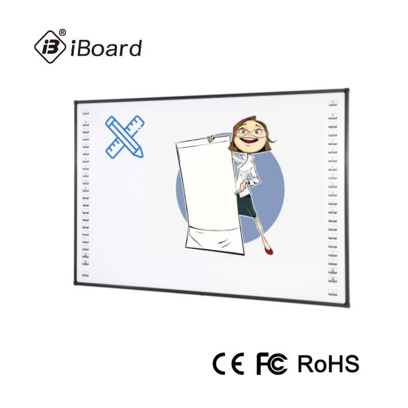 32768*32768 Resolution Iboard Interactive Whiteboard con superficie ceramica e umidità 0%-95% Condizione di conservazione