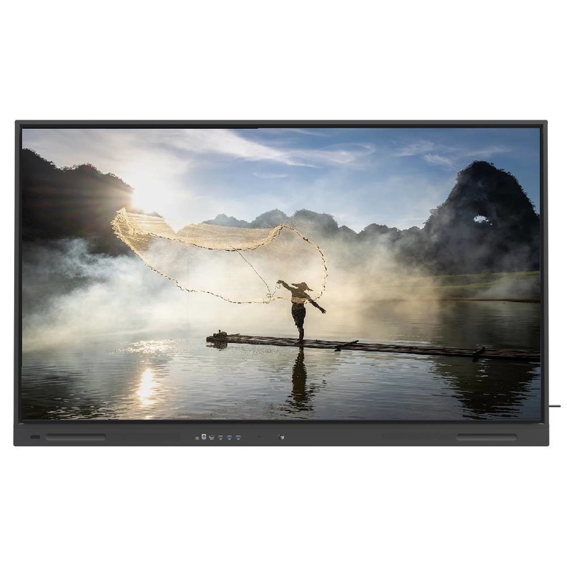 LCD Smart Board 65 75 86 Inch Android PC Computer Infrarosso Touch Panel Smart TV Board con software per le riunioni di insegnamento scolastico