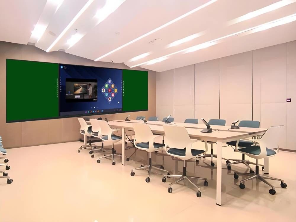 Tavola nera per l'insegnamento scolastico Tavola verde multimediale Push-pull Tavola bianca magnetica Tavola nera grande per l'addestramento e l'uso in classe