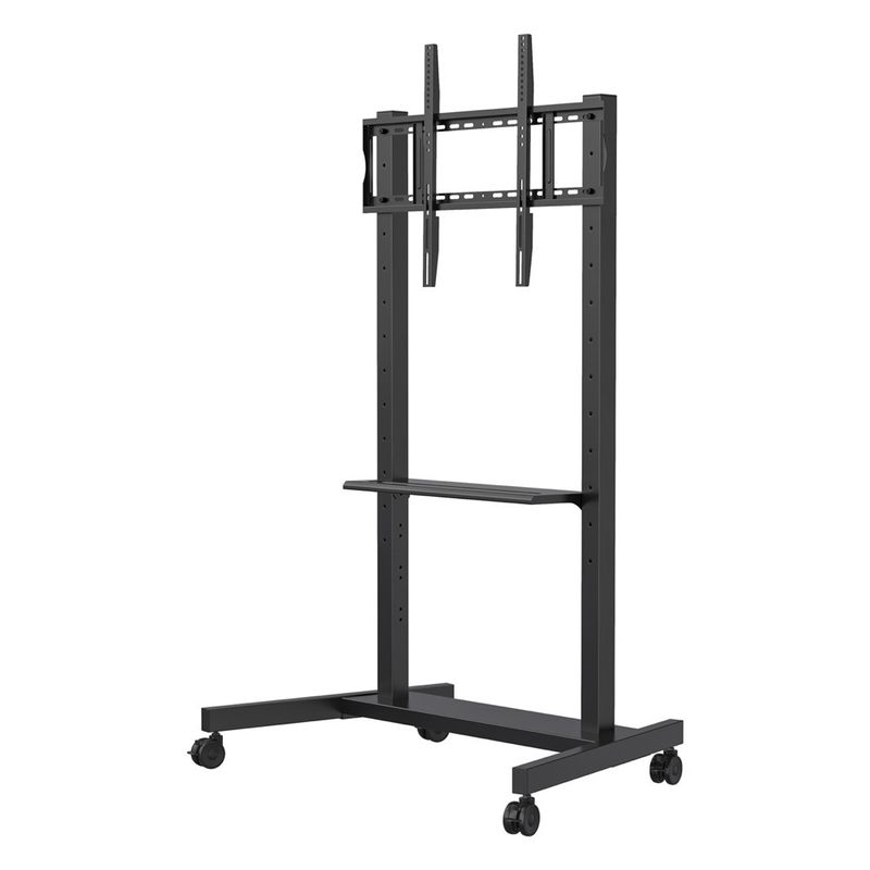 IBoard Altezza regolabile 42"-86" Trolley Multi Mobile TV Cart per pannello piatto interattivo Smart Whiteboard VESA 100*100-800*600mm